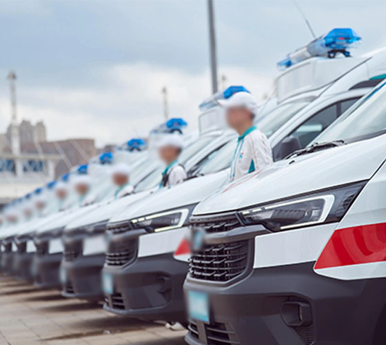 绵竹市服务车队展示